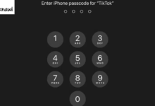 تيك توك تطلب كلمات المرور لمستخدمي آيفون