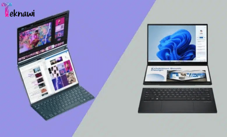 مقارنة بين حاسوب Asus Zenbook Duo 2024 وLenovo Yog Book 9i 2024