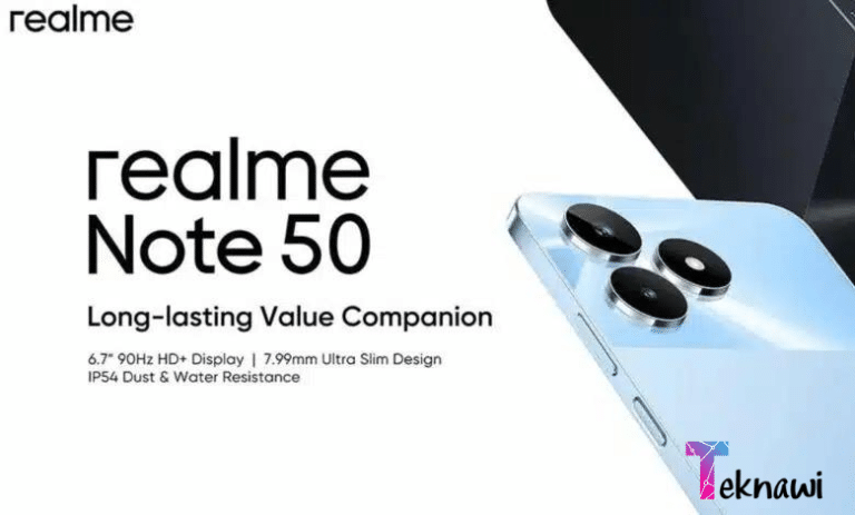 ريلمي تعلن عن هاتف Realme Note 50 بسعر رخيص