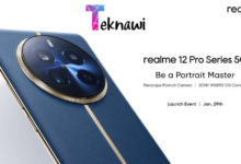 موعد الاعلان عن سلسلة هواتف Realme 12 Pro