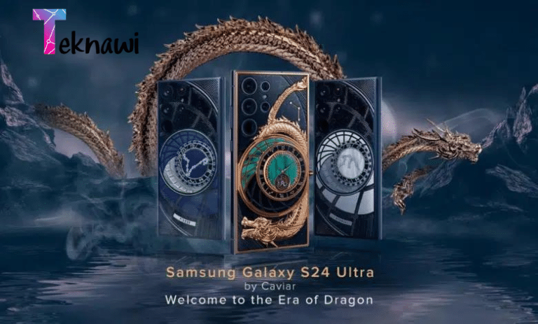 إطلاق هاتف Galaxy S24 Ultra Yong المزخرف بالذهب من كافيار