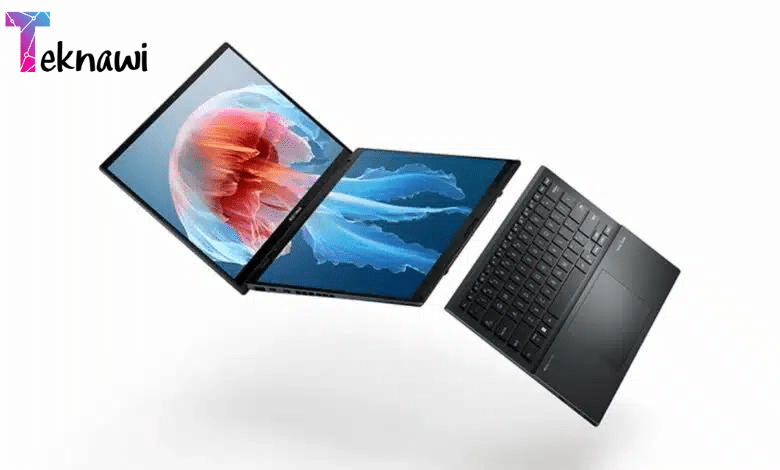 إطلاق الحاسوب المحمول Zenbook Duo الجديد الذي يأتي بشاشتين من أسوس