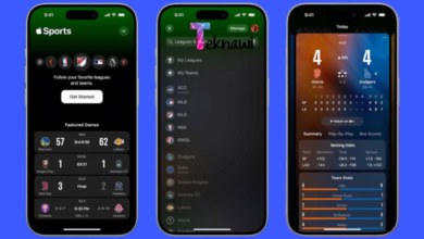 Apple Sports تطبيق مجاني من آبل لمتابعة نتائج المباريات