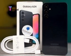 محتويات علبة هاتف Samsung Galaxy A24