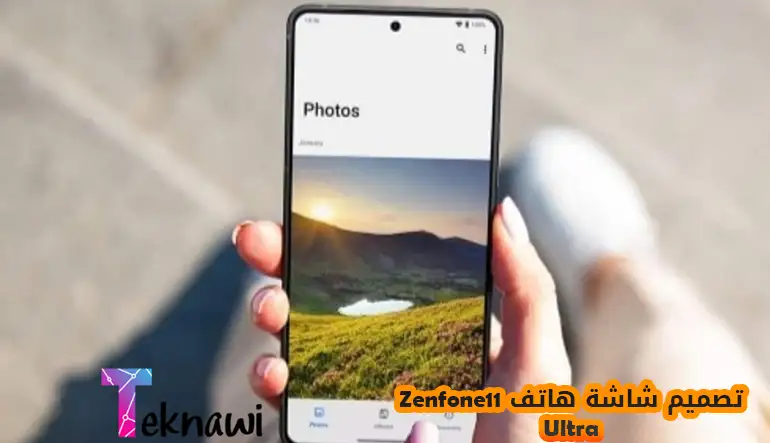 تصميم شاشة هاتف Zenfone11 Ultra