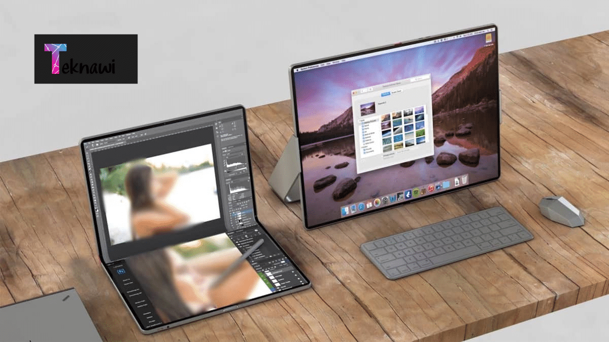 أبل تستعد لإطلاق MacBook بشاشة قابلة للطي المستقبل بين يديك