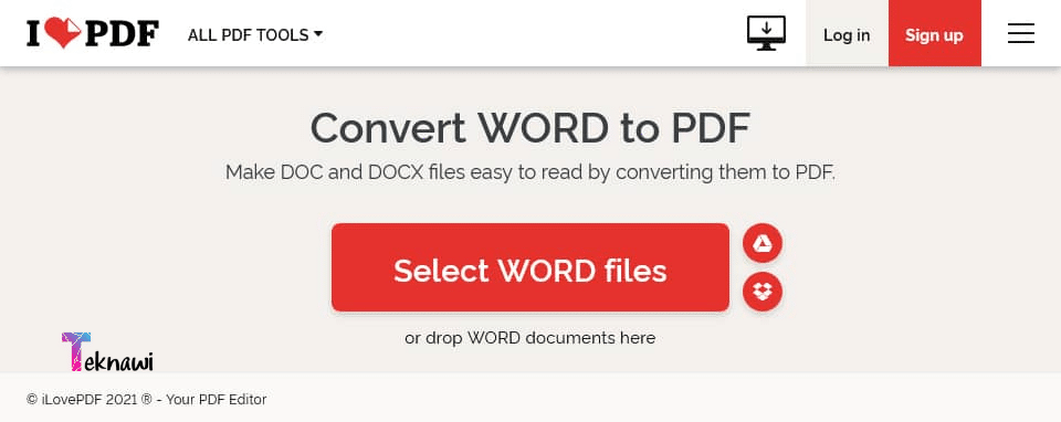 Soda PDF في اخر قائمتنا لأفضل مواقع تحويل Word إلى PDF