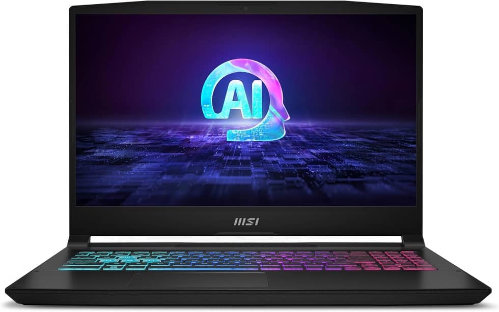 أفضل لاب توب MSI للألعاب بالذكاء الاصطناعي Katana A15 AI