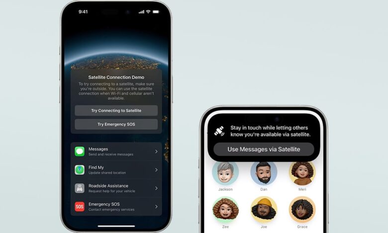 دليل الاتصال عبر الأقمار الصناعية في الآيفون: كيفية استخدامه بدون شريحة أو واي فاي